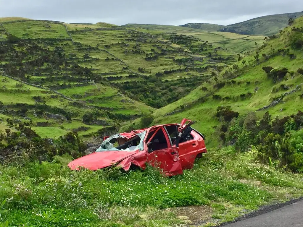 Auto Totalschaden nach einem Unfall